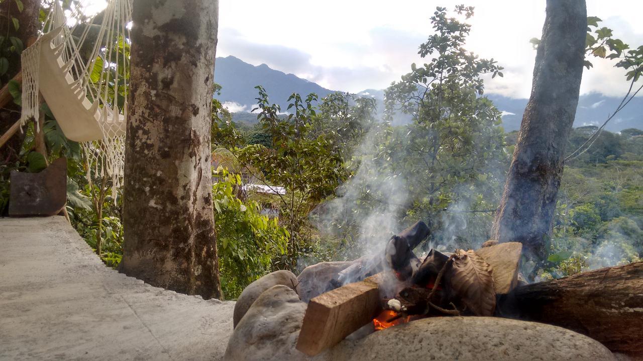 Hotel Jungle Roots Glamping Tena Exterior foto